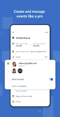 Zoho Calendar android App screenshot 3