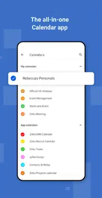 Zoho Calendar android App screenshot 4